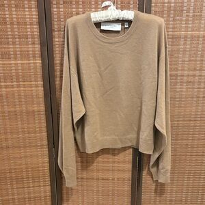 Equipment Camel Cashmere Crewneck - NWT
